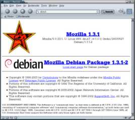 Screenshot von Mozilla - Anklicken zum Vergrößern